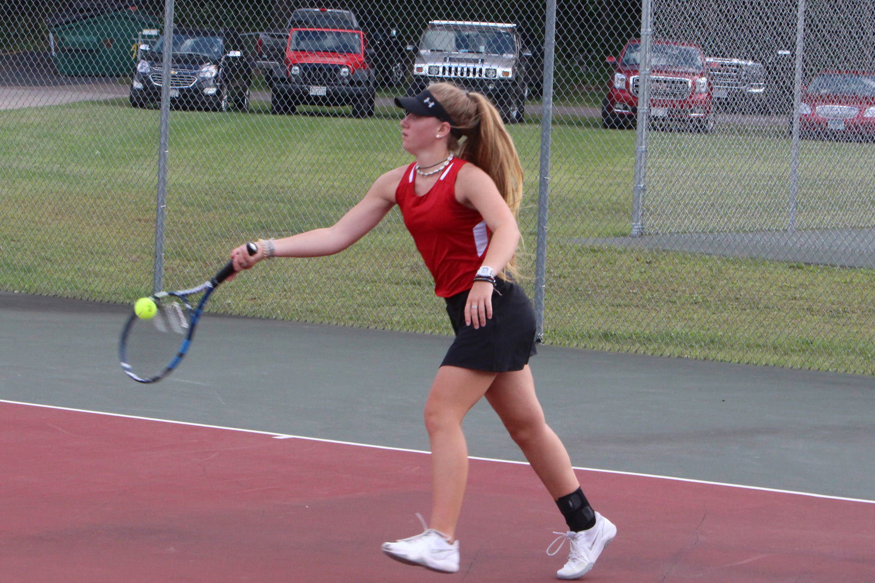 Chippewa Falls at Menomonie girls tennis 9-3-19